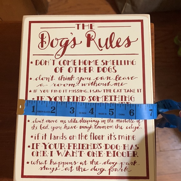 Designs by Kathy-“The Dog’s Rules” Picture - Picture 6 of 8